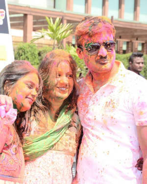Photos: Celebs Participated Grand Holi Bash at Novotel Airport | Picture 1569074