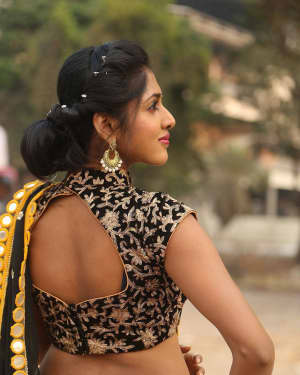 Actress Charishma Shreekar Hot Stills at Ala Nenu Ila Nuvvu Movie Launch | Picture 1569362