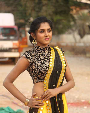 Actress Charishma Shreekar Hot Stills at Ala Nenu Ila Nuvvu Movie Launch | Picture 1569360