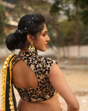 Actress Charishma Shreekar Hot Stills at Ala Nenu Ila Nuvvu Movie Launch | Picture 1569364