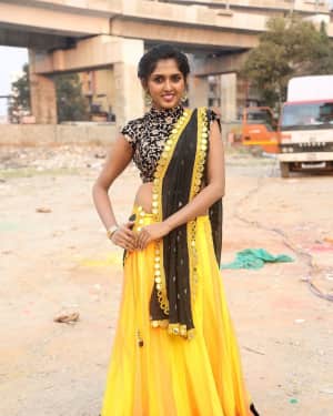 Actress Charishma Shreekar Hot Stills at Ala Nenu Ila Nuvvu Movie Launch | Picture 1569371