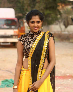 Actress Charishma Shreekar Hot Stills at Ala Nenu Ila Nuvvu Movie Launch | Picture 1569342