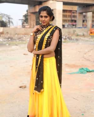Actress Charishma Shreekar Hot Stills at Ala Nenu Ila Nuvvu Movie Launch | Picture 1569382
