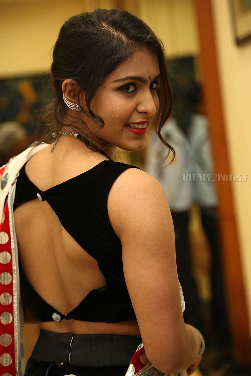 Actress Samyuktha Hegde Hot Stills at Kirrak Party Movie Pre Release Event | Picture 1571563