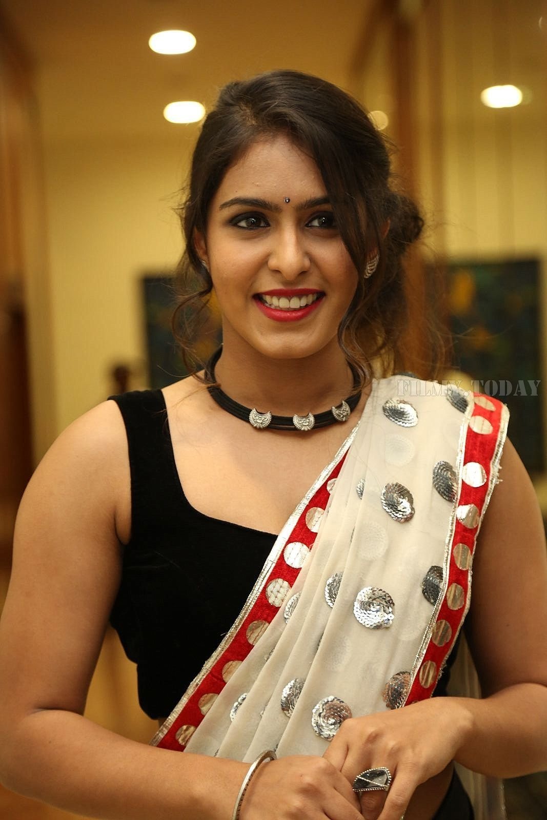 Actress Samyuktha Hegde Hot Stills at Kirrak Party Movie Pre Release Event | Picture 1571552