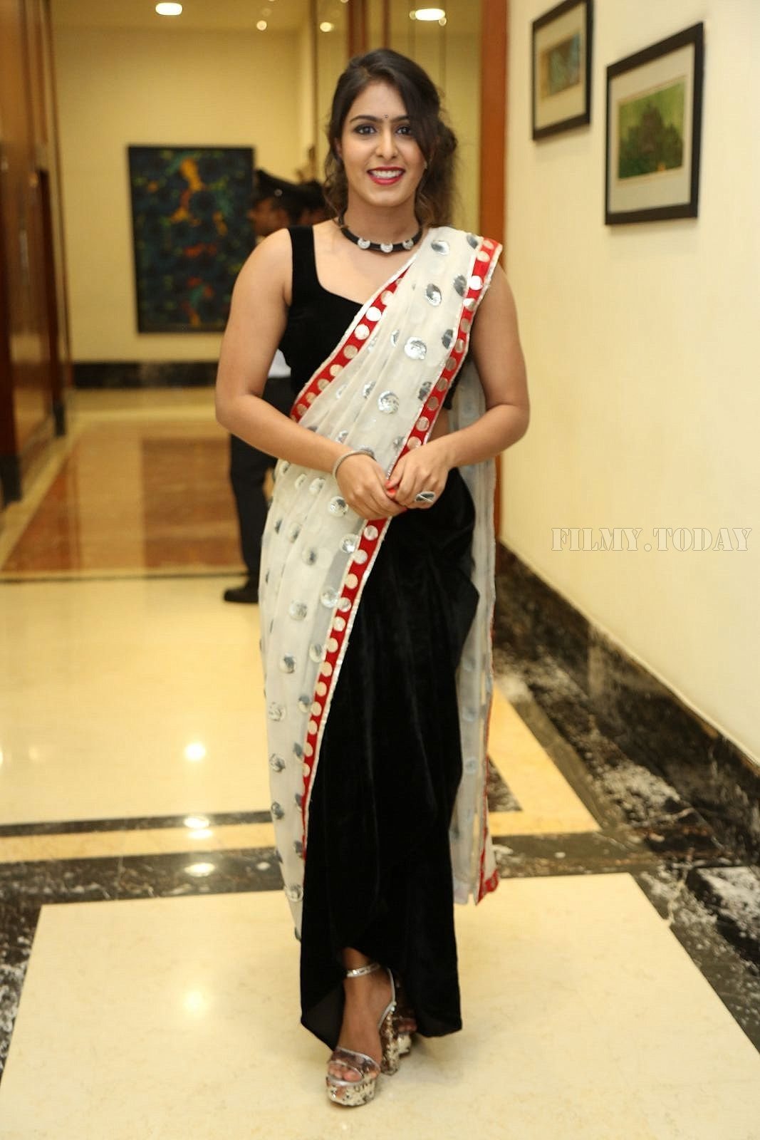 Actress Samyuktha Hegde Hot Stills at Kirrak Party Movie Pre Release Event | Picture 1571510