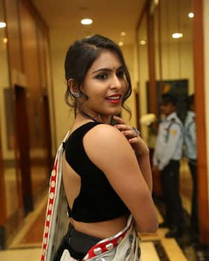 Actress Samyuktha Hegde Hot Stills at Kirrak Party Movie Pre Release Event | Picture 1571519