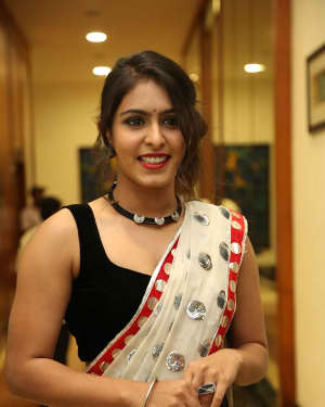 Actress Samyuktha Hegde Hot Stills at Kirrak Party Movie Pre Release Event | Picture 1571555