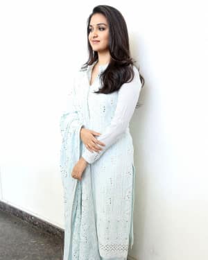 Actress Keerthy Suresh Stills at Mahanati Film Interview | Picture 1581470