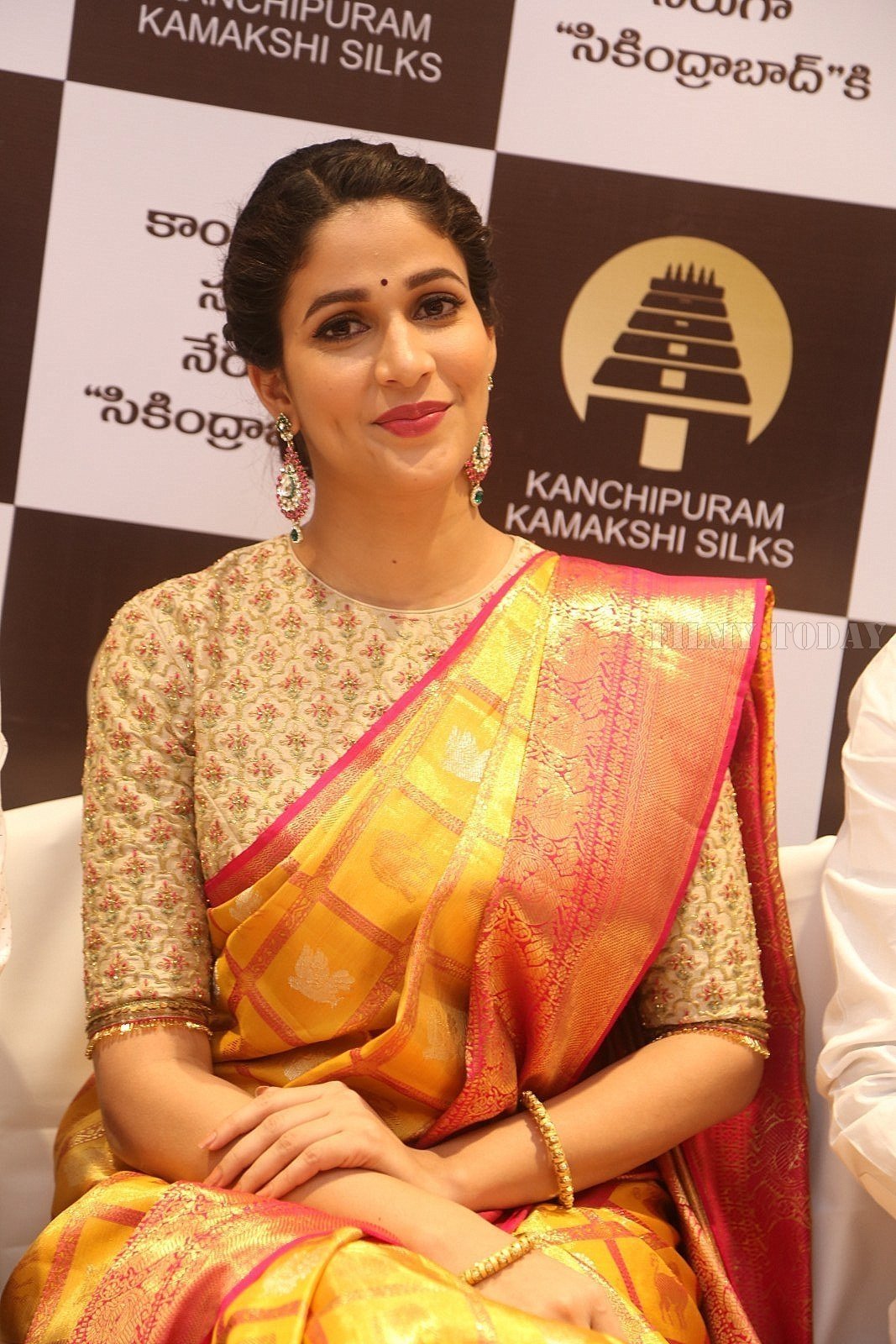 Actress Lavanya Tripathi Launches Kamakshi Silks Photos | Picture 1581391