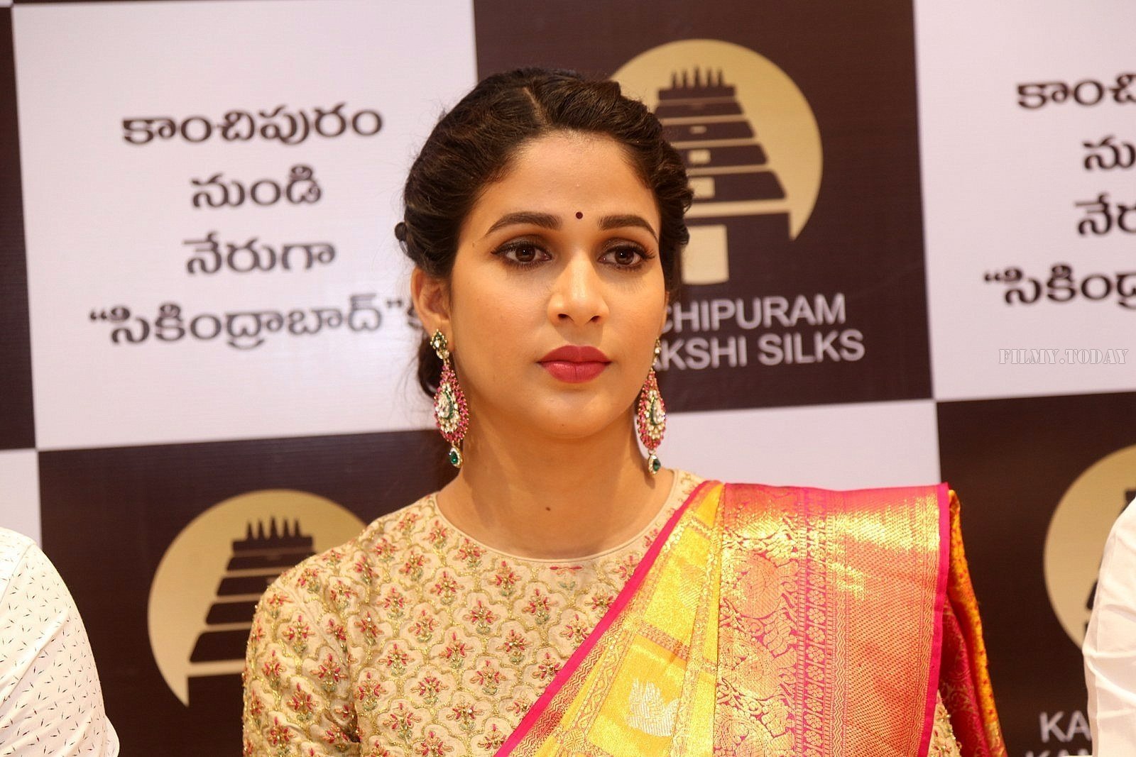 Actress Lavanya Tripathi Launches Kamakshi Silks Photos | Picture 1581390