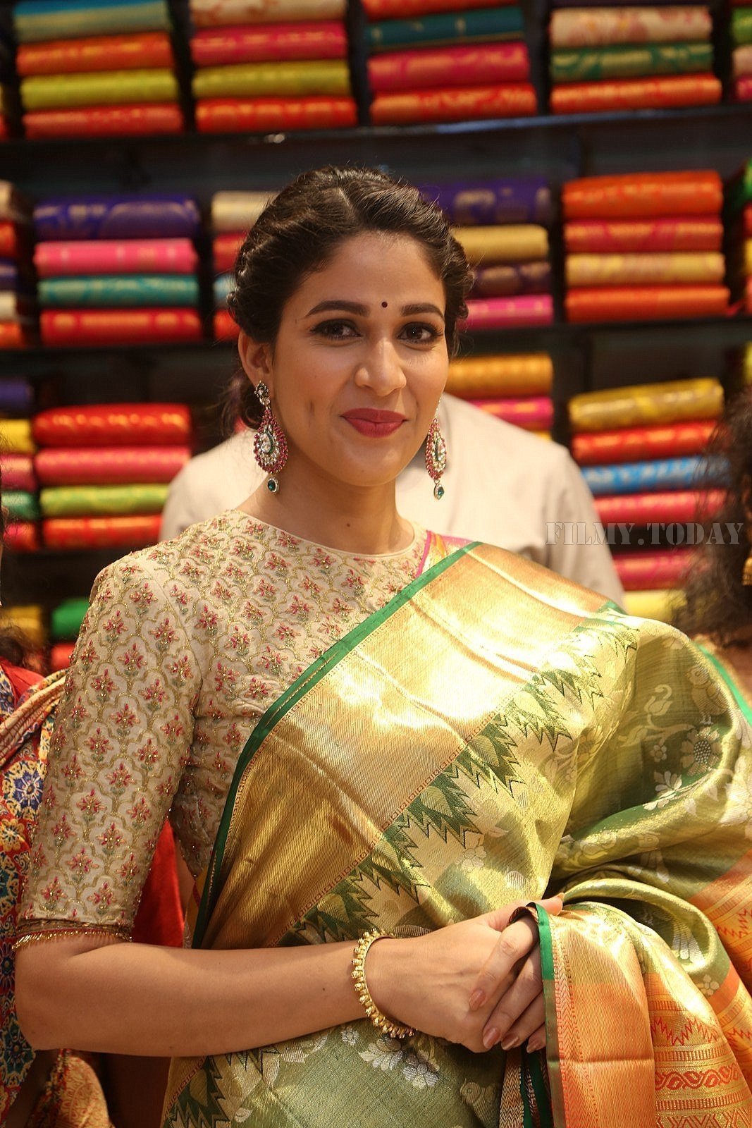 Actress Lavanya Tripathi Launches Kamakshi Silks Photos | Picture 1581357