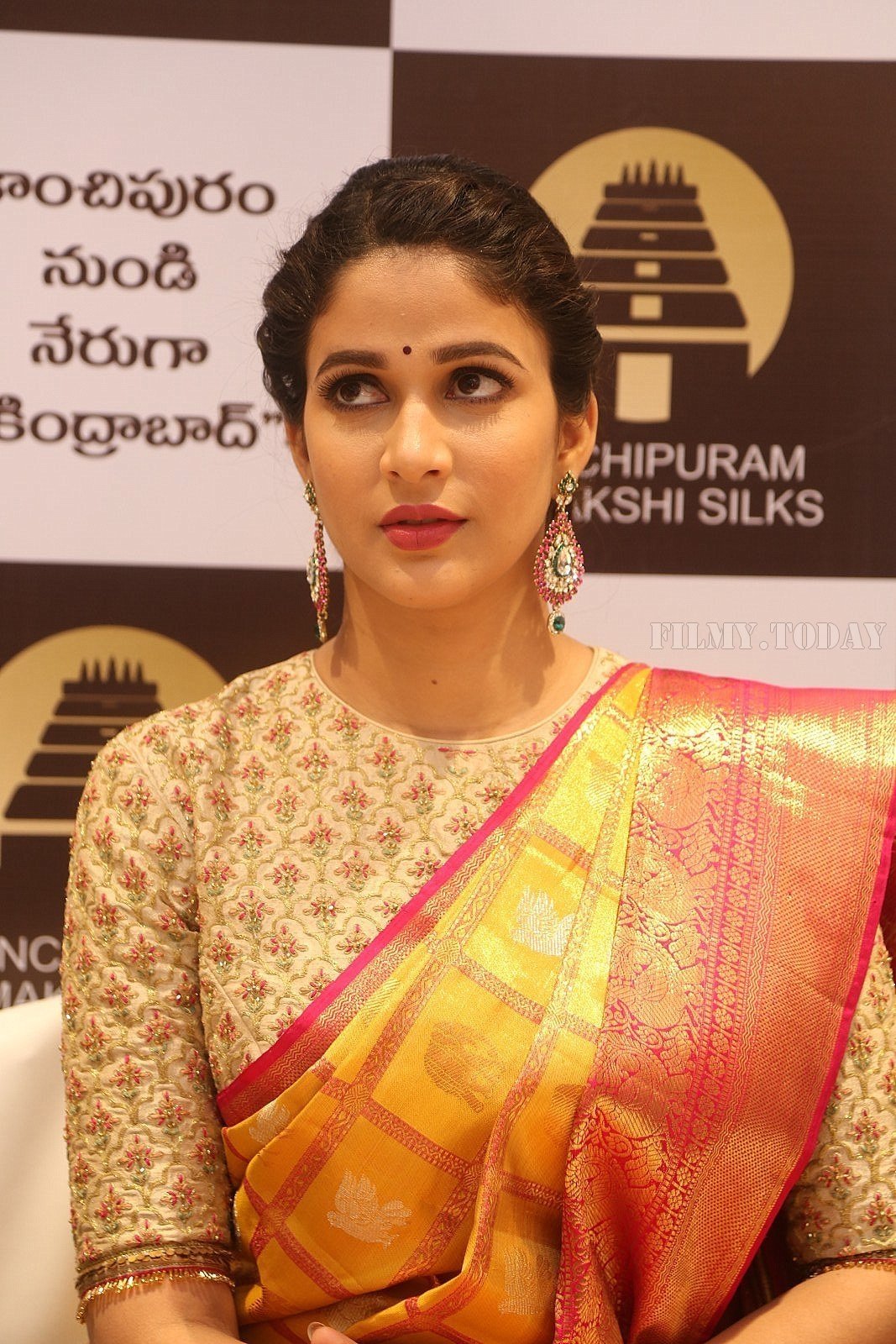 Actress Lavanya Tripathi Launches Kamakshi Silks Photos | Picture 1581389