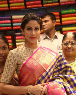 Actress Lavanya Tripathi Launches Kamakshi Silks Photos | Picture 1581359