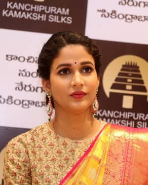 Actress Lavanya Tripathi Launches Kamakshi Silks Photos | Picture 1581397