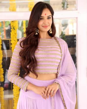 Actress Poojitha Stills at Where Is The Venkatalakshmi Movie Opening | Picture 1582305