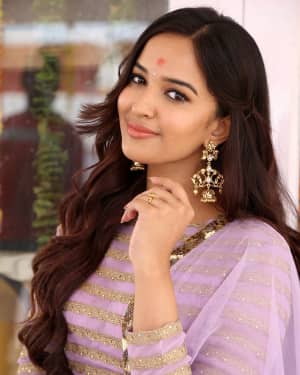 Actress Poojitha Stills at Where Is The Venkatalakshmi Movie Opening | Picture 1582313