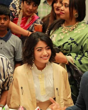 Rashmika Mandanna - Photos: Inauguration Of KLM Fashion Mall at Chandanagar