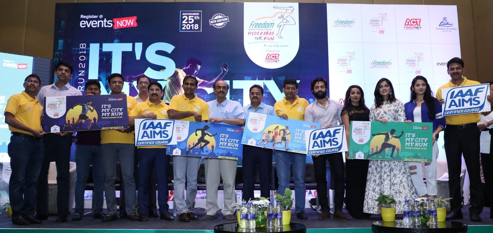 Freedom Hyderabad 10K Run 2018 ANTHEM Launch Photos | Picture 1602894