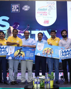 Freedom Hyderabad 10K Run 2018 ANTHEM Launch Photos