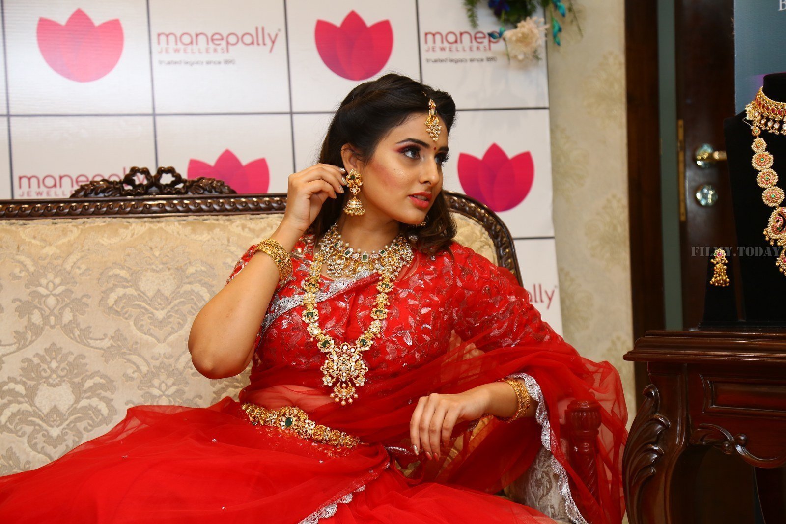 Nikitha Chaturvedi - Manepally Jewellers 128 Year Celebrations And Utsavi Collections Launch Photos | Picture 1607450
