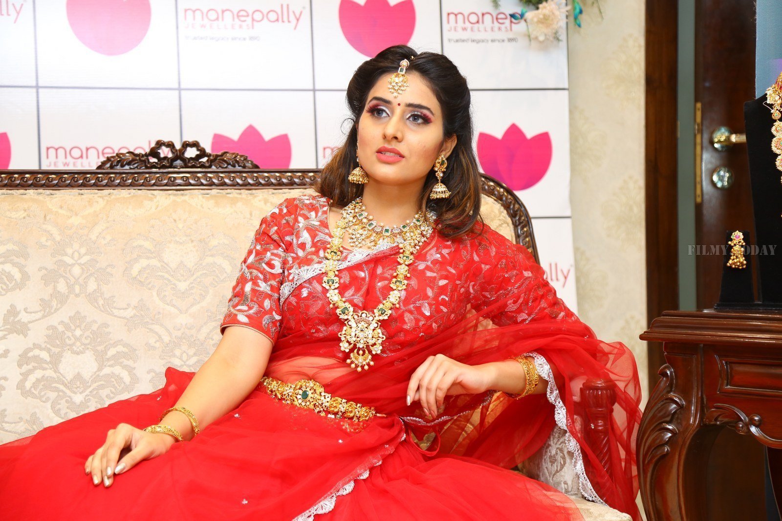 Nikitha Chaturvedi - Manepally Jewellers 128 Year Celebrations And Utsavi Collections Launch Photos | Picture 1607453