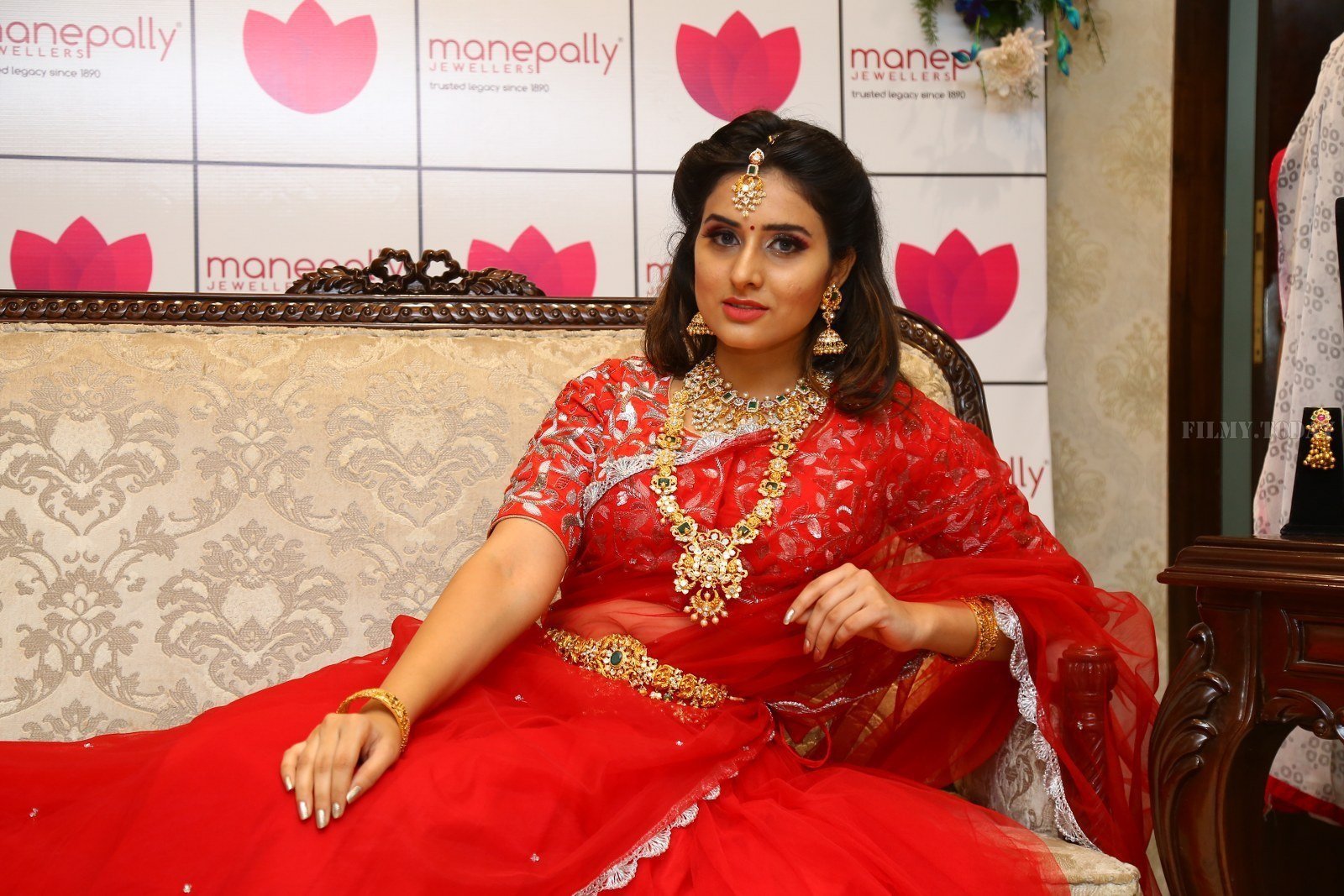 Nikitha Chaturvedi - Manepally Jewellers 128 Year Celebrations And Utsavi Collections Launch Photos | Picture 1607456