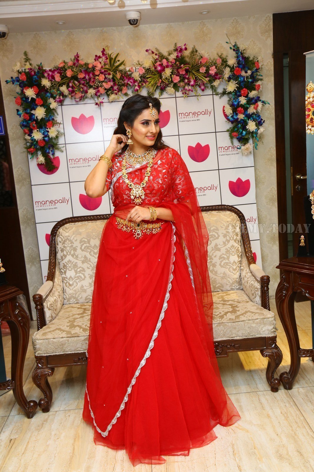 Nikitha Chaturvedi - Manepally Jewellers 128 Year Celebrations And Utsavi Collections Launch Photos | Picture 1607444