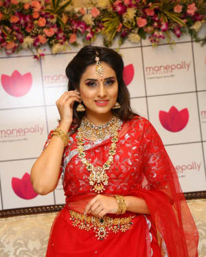 Nikitha Chaturvedi - Manepally Jewellers 128 Year Celebrations And Utsavi Collections Launch Photos | Picture 1607443