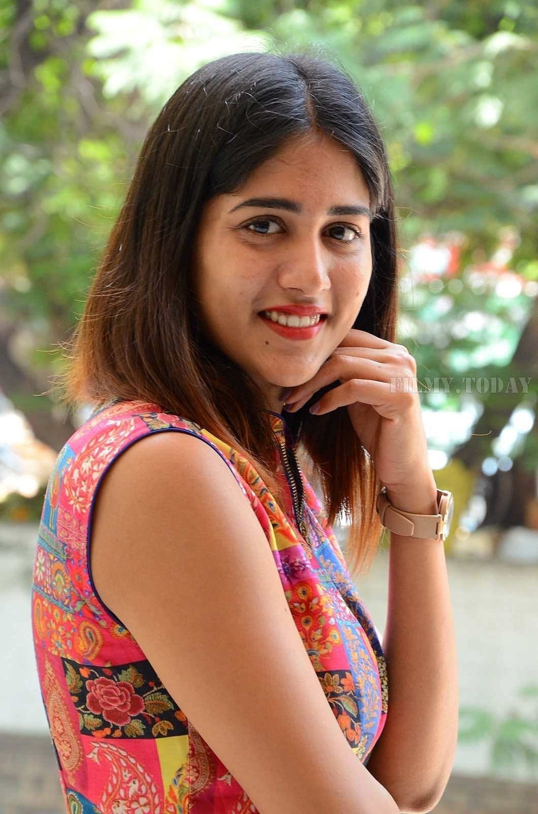 Chandini Chowdary Photos at Manu Movie Interview | Picture 1595985