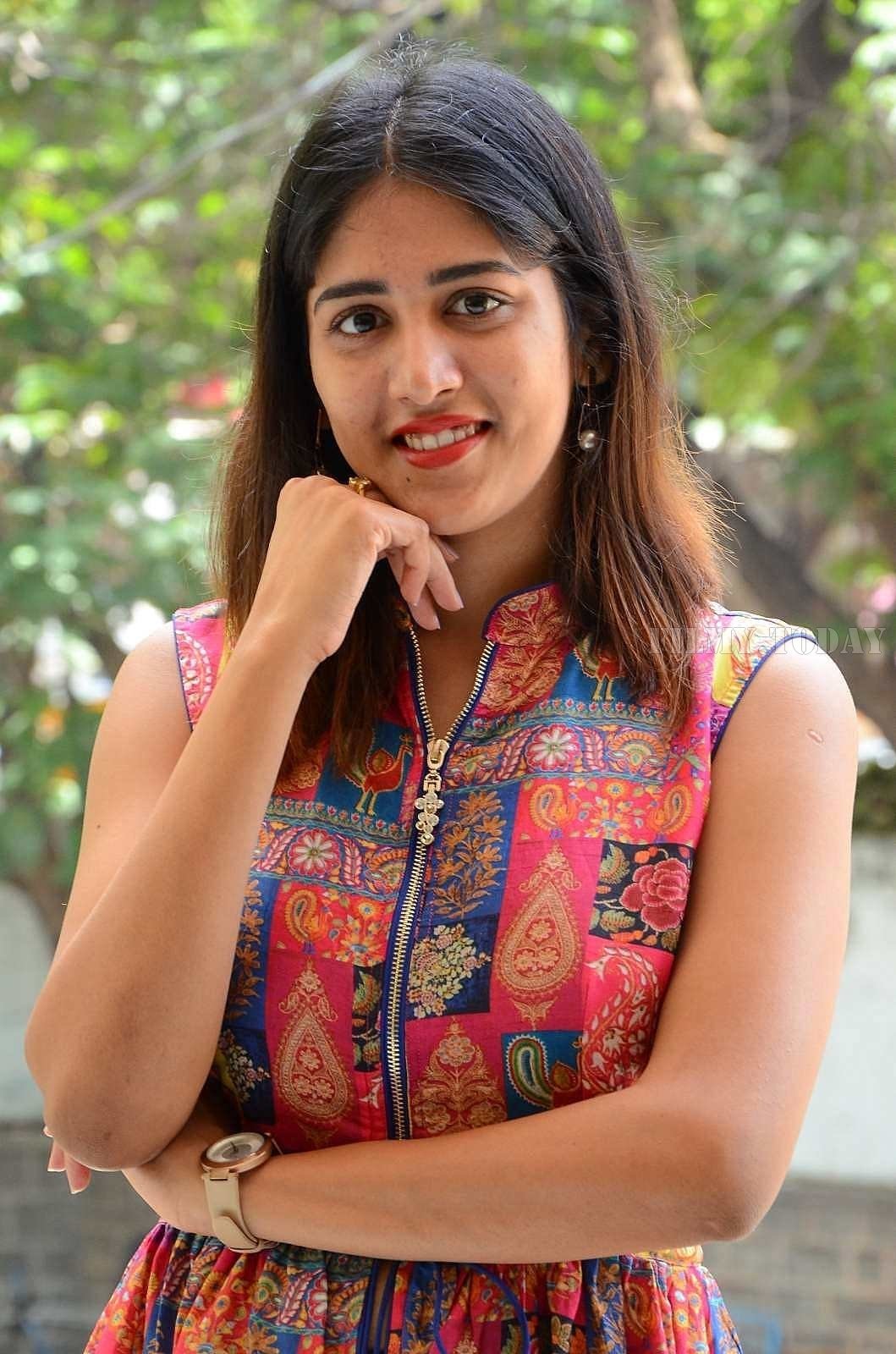 Chandini Chowdary Photos at Manu Movie Interview | Picture 1595982