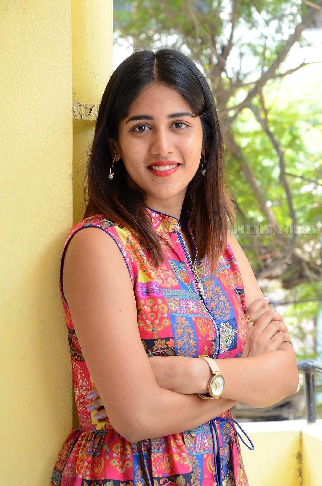 Chandini Chowdary Photos at Manu Movie Interview | Picture 1595973
