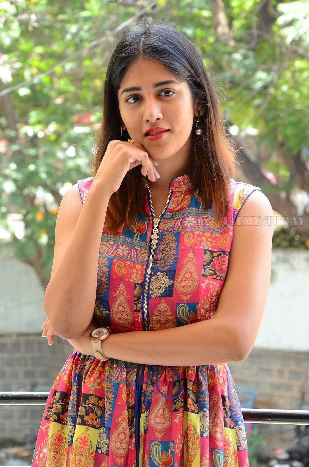 Chandini Chowdary Photos at Manu Movie Interview | Picture 1595979