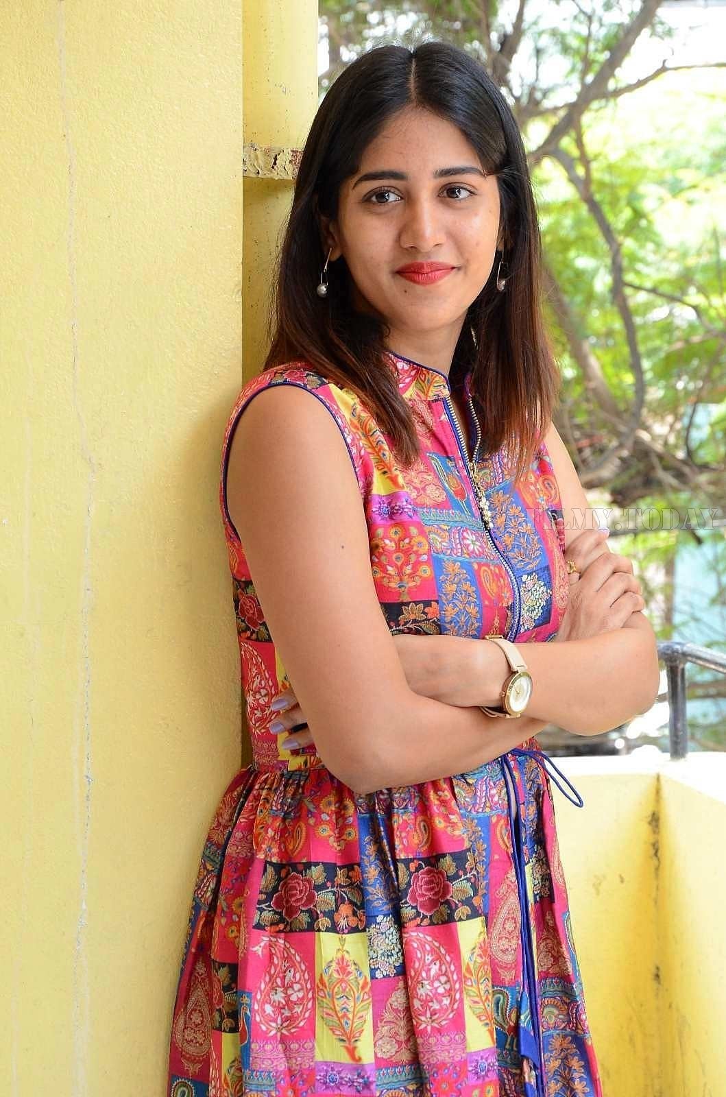 Chandini Chowdary Photos at Manu Movie Interview | Picture 1595974