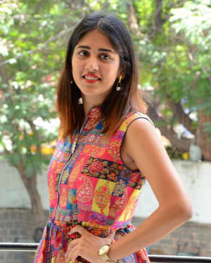 Chandini Chowdary Photos at Manu Movie Interview | Picture 1595978