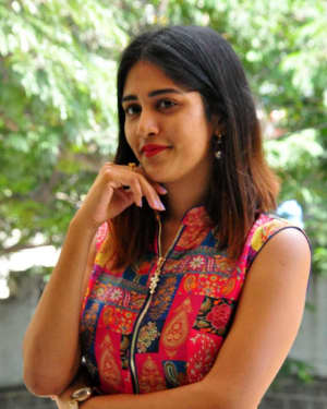 Chandini Chowdary Photos at Manu Movie Interview | Picture 1595963