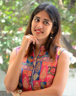 Chandini Chowdary Photos at Manu Movie Interview | Picture 1595981