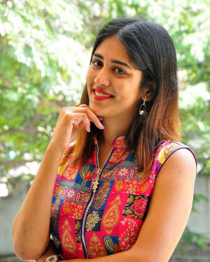 Chandini Chowdary Photos at Manu Movie Interview | Picture 1595964
