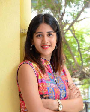 Chandini Chowdary Photos at Manu Movie Interview | Picture 1595973