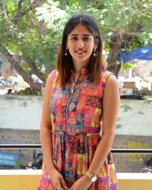 Chandini Chowdary Photos at Manu Movie Interview | Picture 1595976