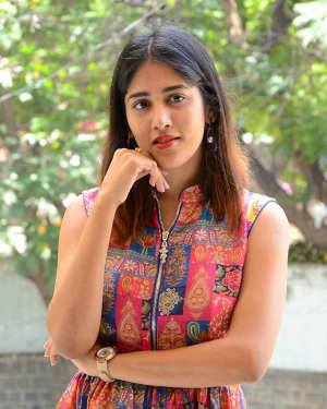 Chandini Chowdary Photos at Manu Movie Interview | Picture 1595979
