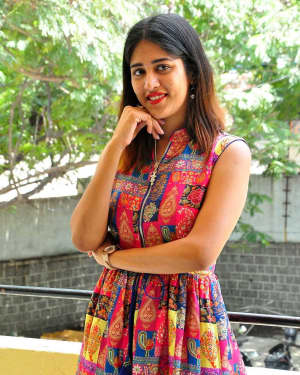 Chandini Chowdary Photos at Manu Movie Interview | Picture 1595965