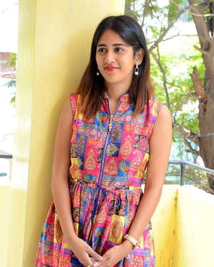 Chandini Chowdary Photos at Manu Movie Interview | Picture 1595970