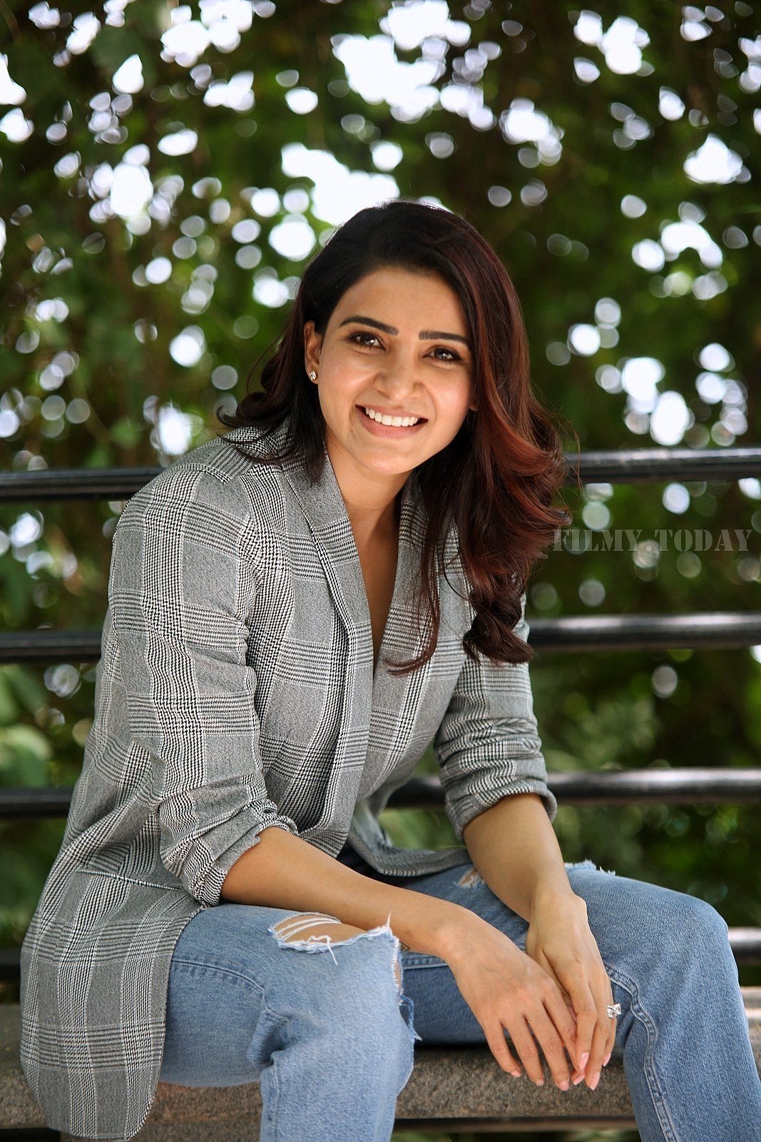 Actress Samantha Photos at U Turn Movie Interview | Picture 1596477