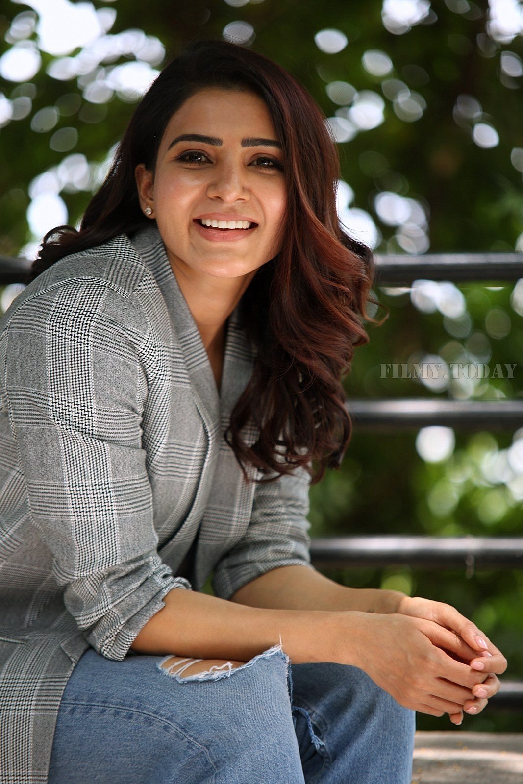 Actress Samantha Photos at U Turn Movie Interview | Picture 1596495