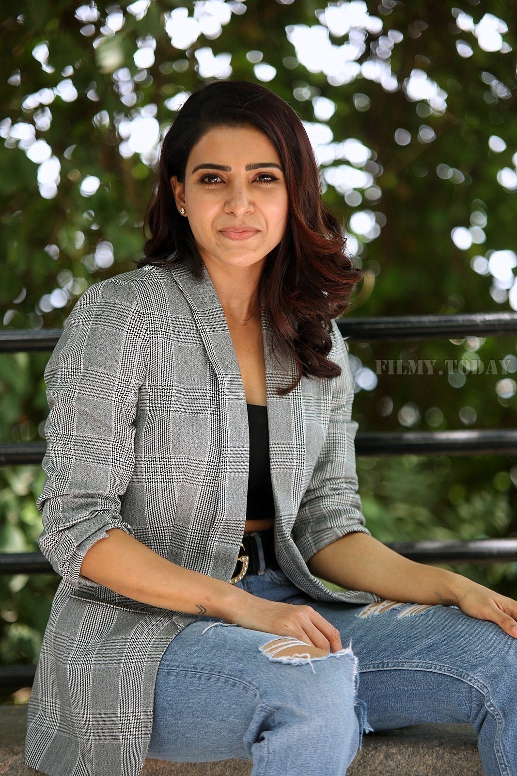 Actress Samantha Photos at U Turn Movie Interview | Picture 1596481