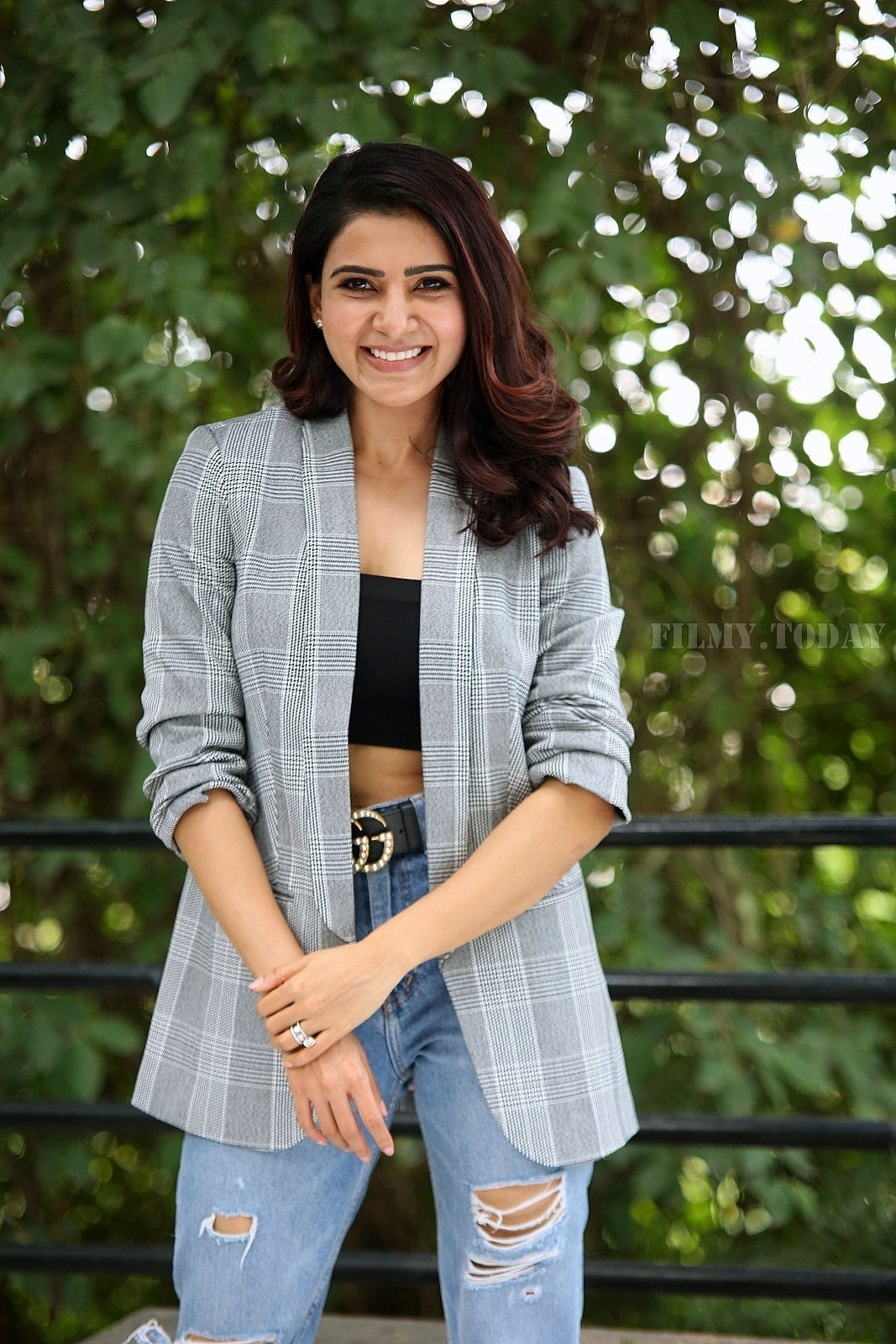 Actress Samantha Photos at U Turn Movie Interview | Picture 1596520