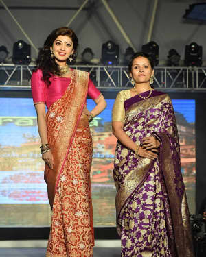 Pranitha - Celebs at Maggam Telangana Vastra Show at N Convention Photos | Picture 1600602