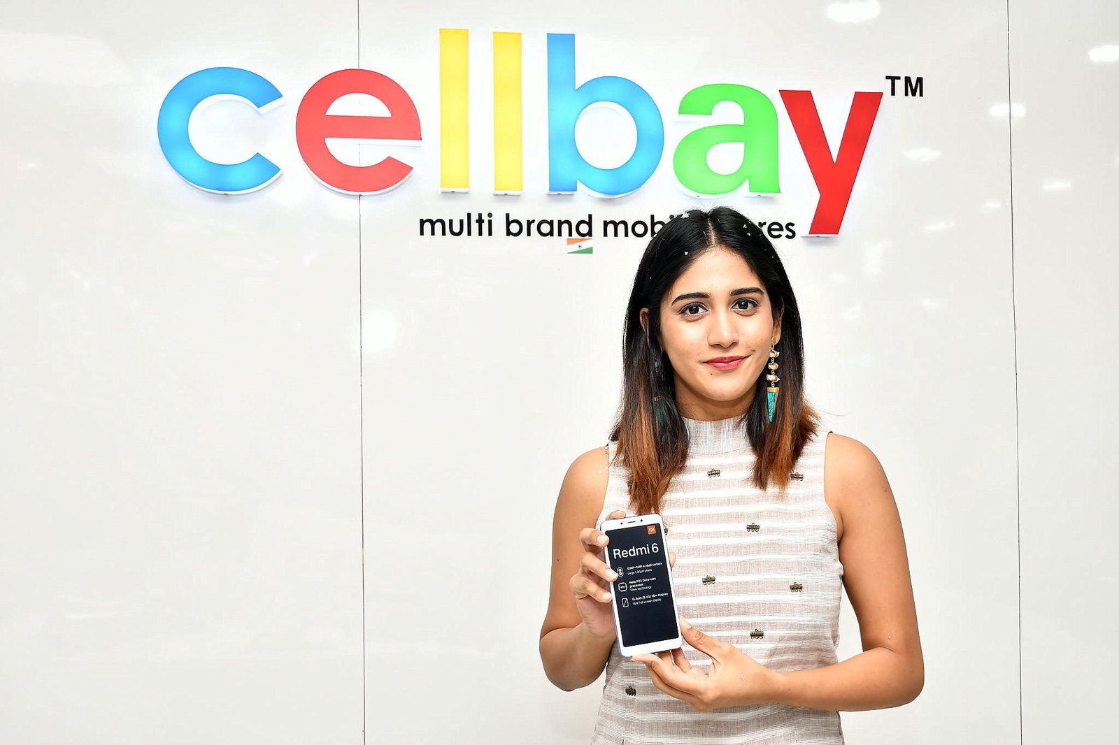 Chandini Chowdary - Photos: RedMi 6 Mobile Offline Launch at Cellbay Showroom | Picture 1600837