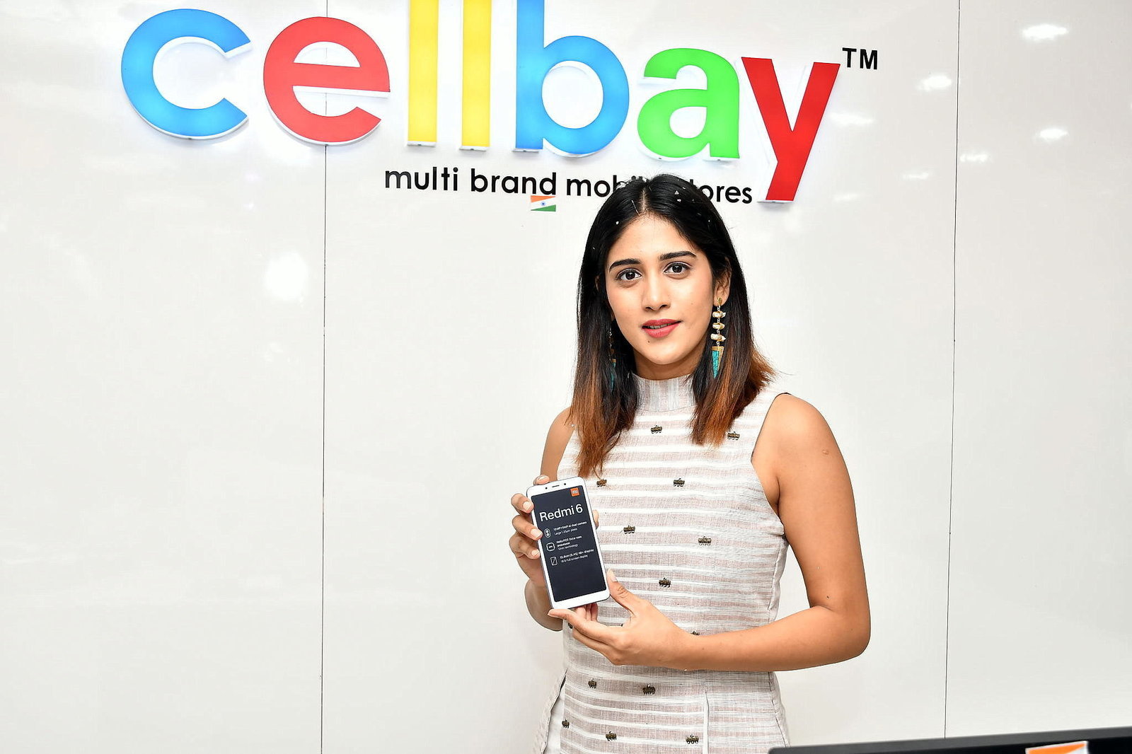 Chandini Chowdary - Photos: RedMi 6 Mobile Offline Launch at Cellbay Showroom | Picture 1600838